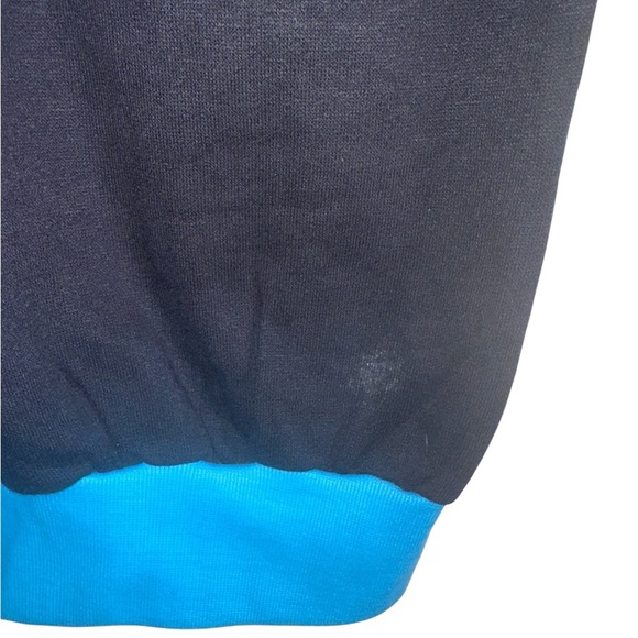 Vintage 70s MacGregor V-Neck Short Sleeve Sweater M – Blue Trim NWT Made in USA - Picture 4 of 6